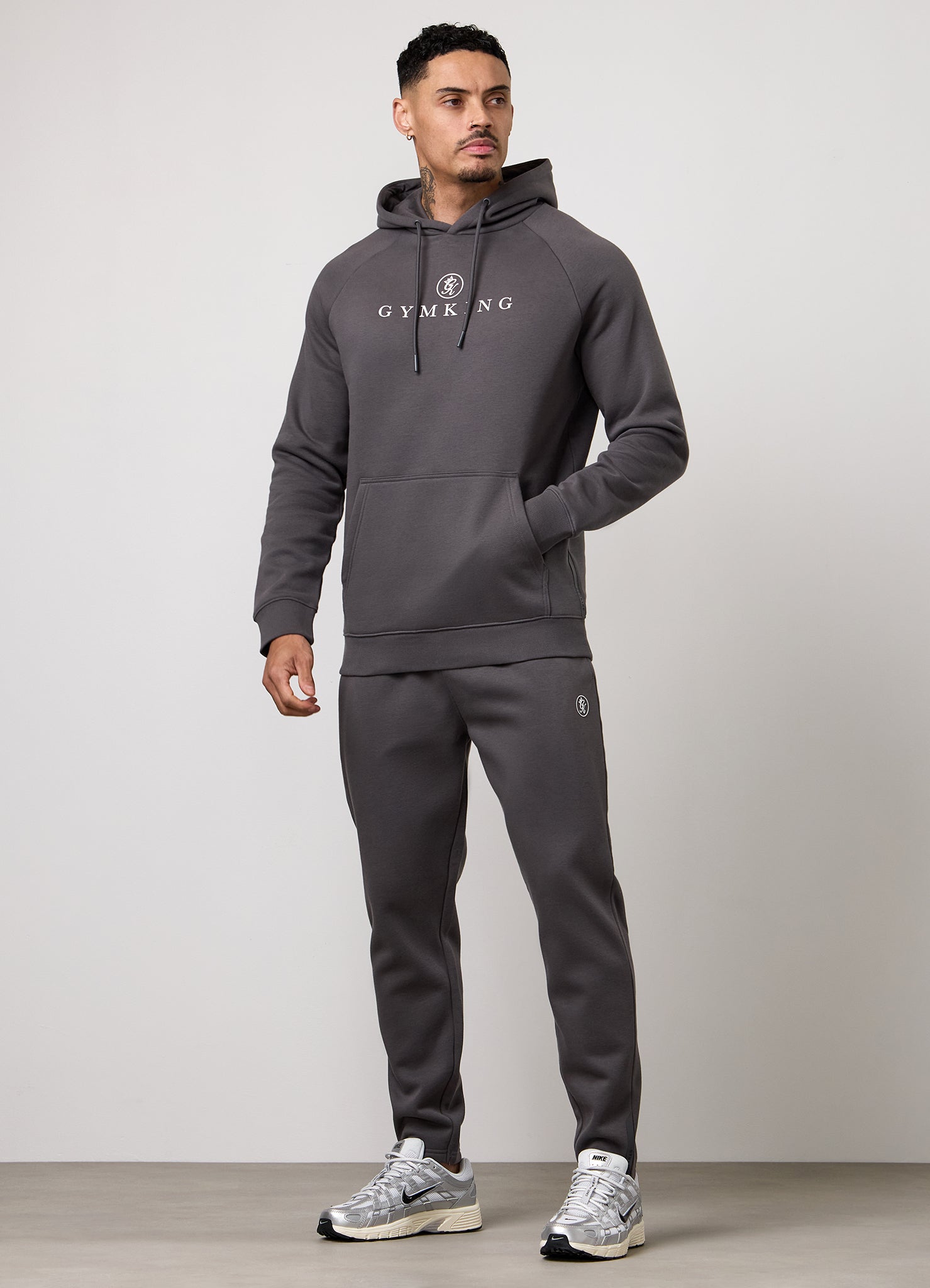 Gym King Pro Logo Jogger - Graphite