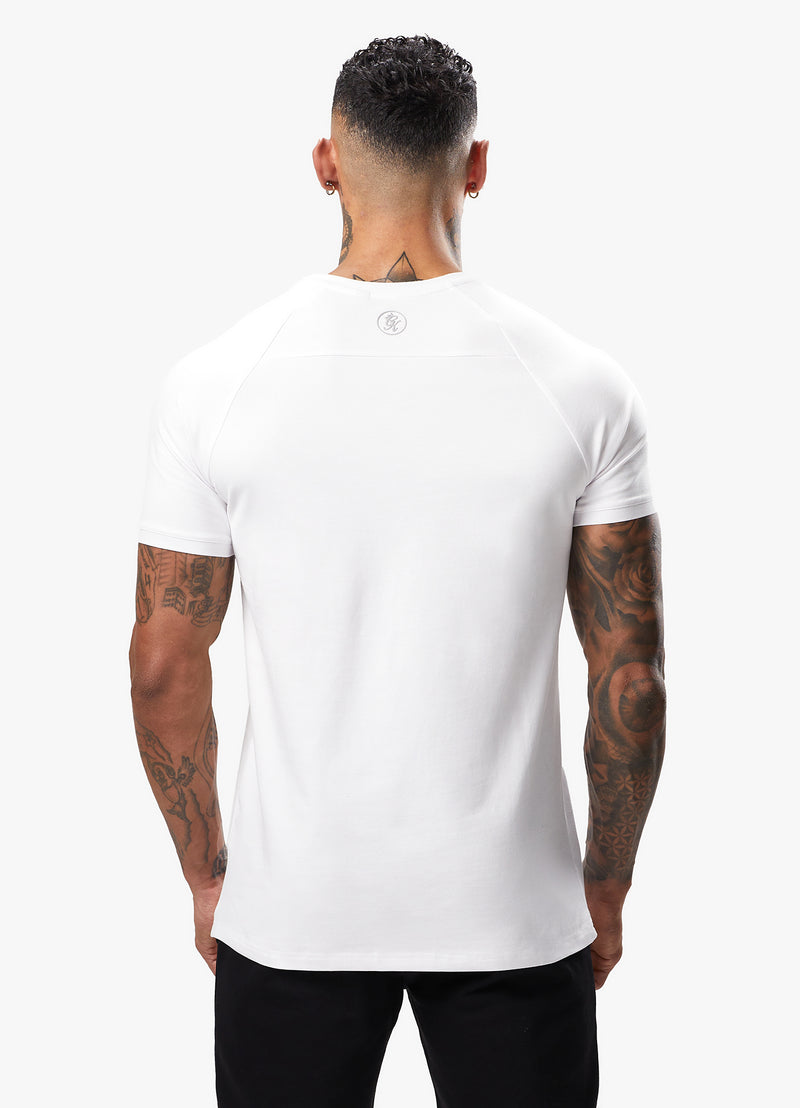 Gym King Pro Logo Jersey Tee - White