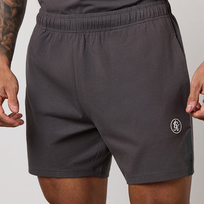 Gym King Pro Logo Jersey 6" Short - Graphite