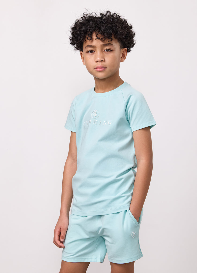 Gym King Older Kids Pro Logo Tee - Mint