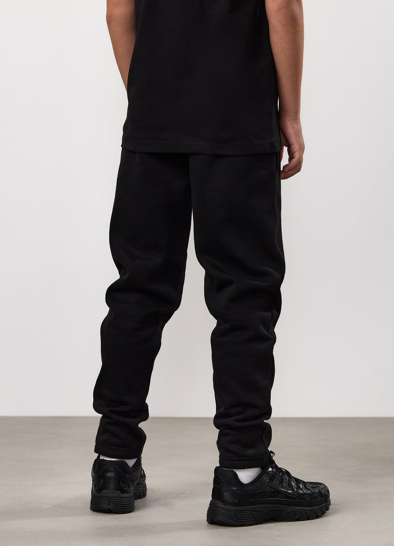 Gym King Kids Pro Logo Jogger - Black/Gold