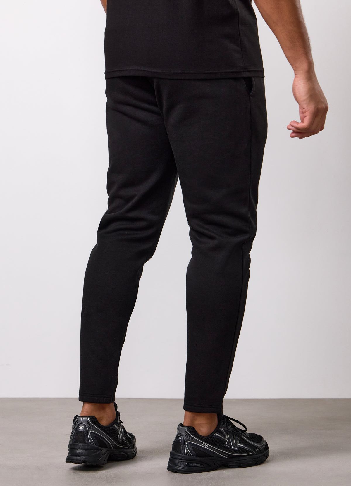 Gym King Pro Logo Jogger - Black/Black
