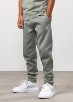 Gym King Kids Pro Logo Hood Tracksuit - Soft Khaki