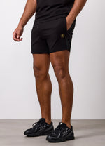 Gym King Pro Logo Short - Black/Gold thumbnail
