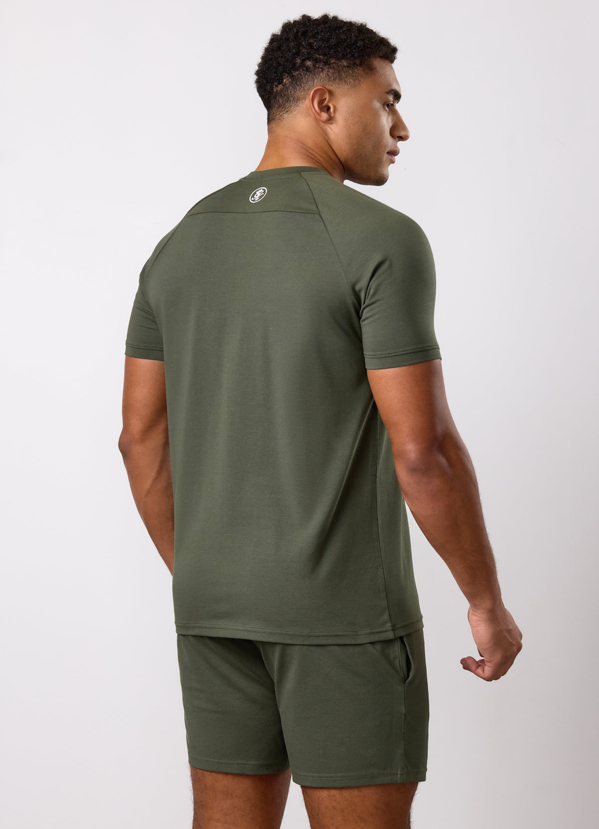 Gym King Pro Logo T-Shirt - Dark Olive