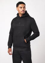 Gym King Pro Logo V2 Hoodie - Black/Black thumbnail