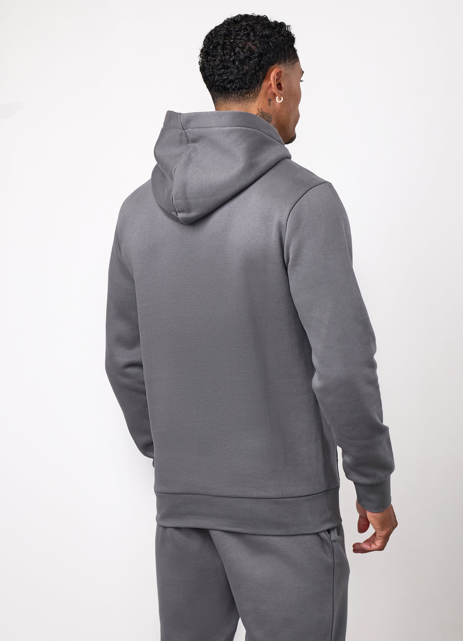 Gym King Pro Logo V2 Hoodie - Gunmetal Grey