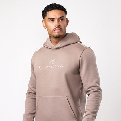 Gym King Pro Logo V2 Hoodie - Truffle