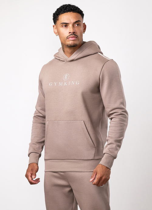 Gym King Pro Logo V2 Hoodie - Truffle
