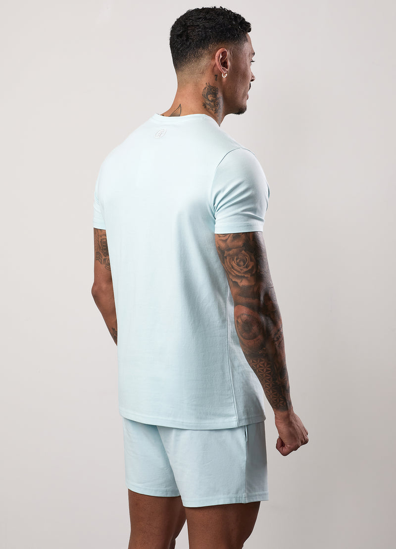 Gym King Pro Logo V2 Jersey Tee - Iced Mint