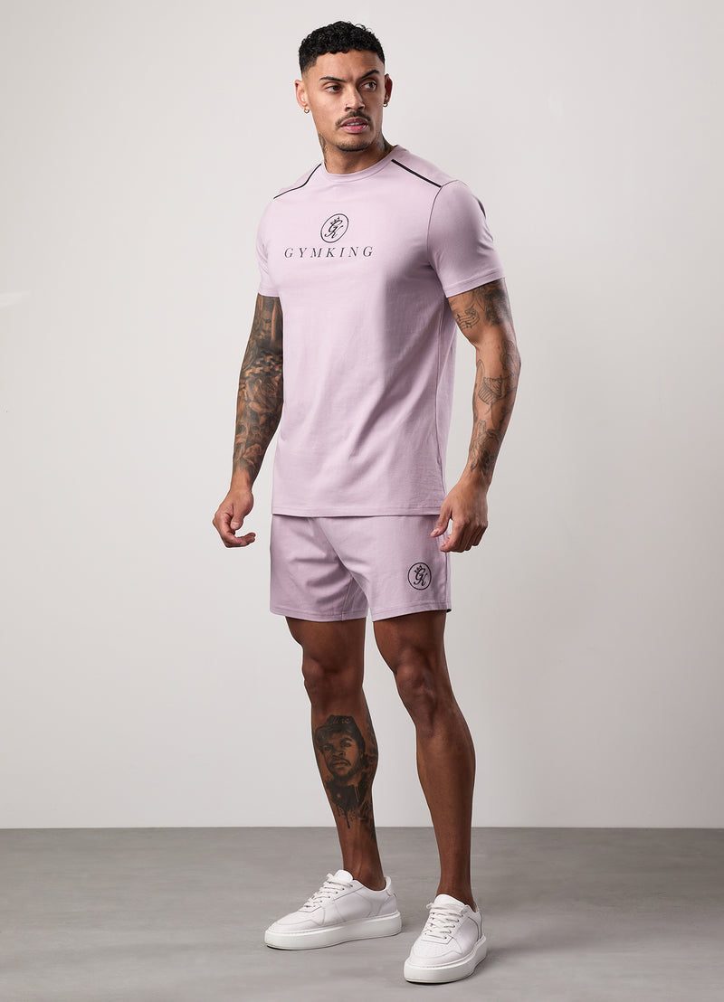 Gym King Pro V2 Jersey 6" Short - Lilac Smoke