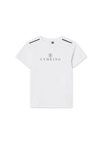 Gym King Older Kids Pro Logo V2 T-Shirt - White thumbnail