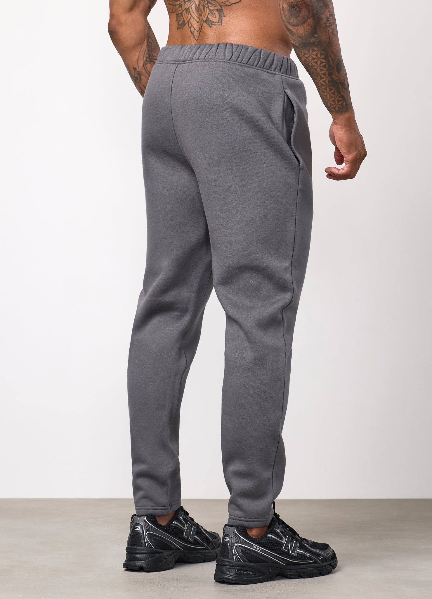 Gym King Pro Logo V2 Jogger - Gunmetal Grey