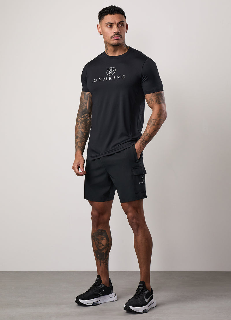 Gym King Pro Woven Short - Black