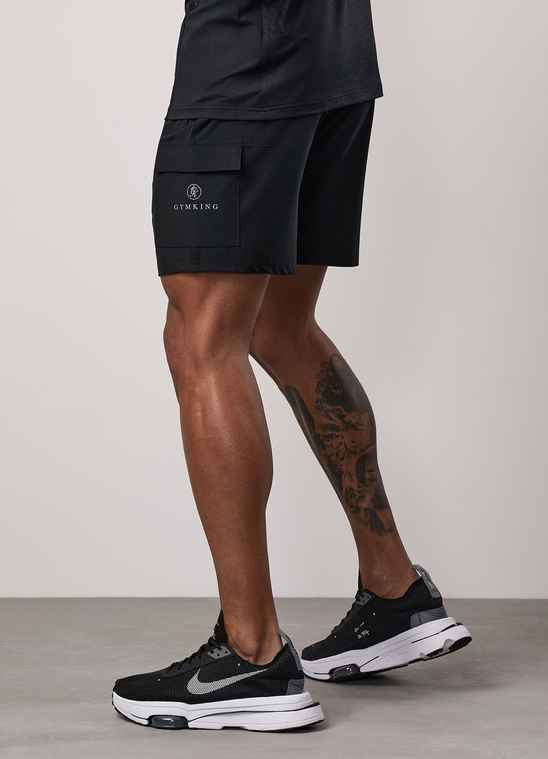 Gym King Pro Woven Short - Black