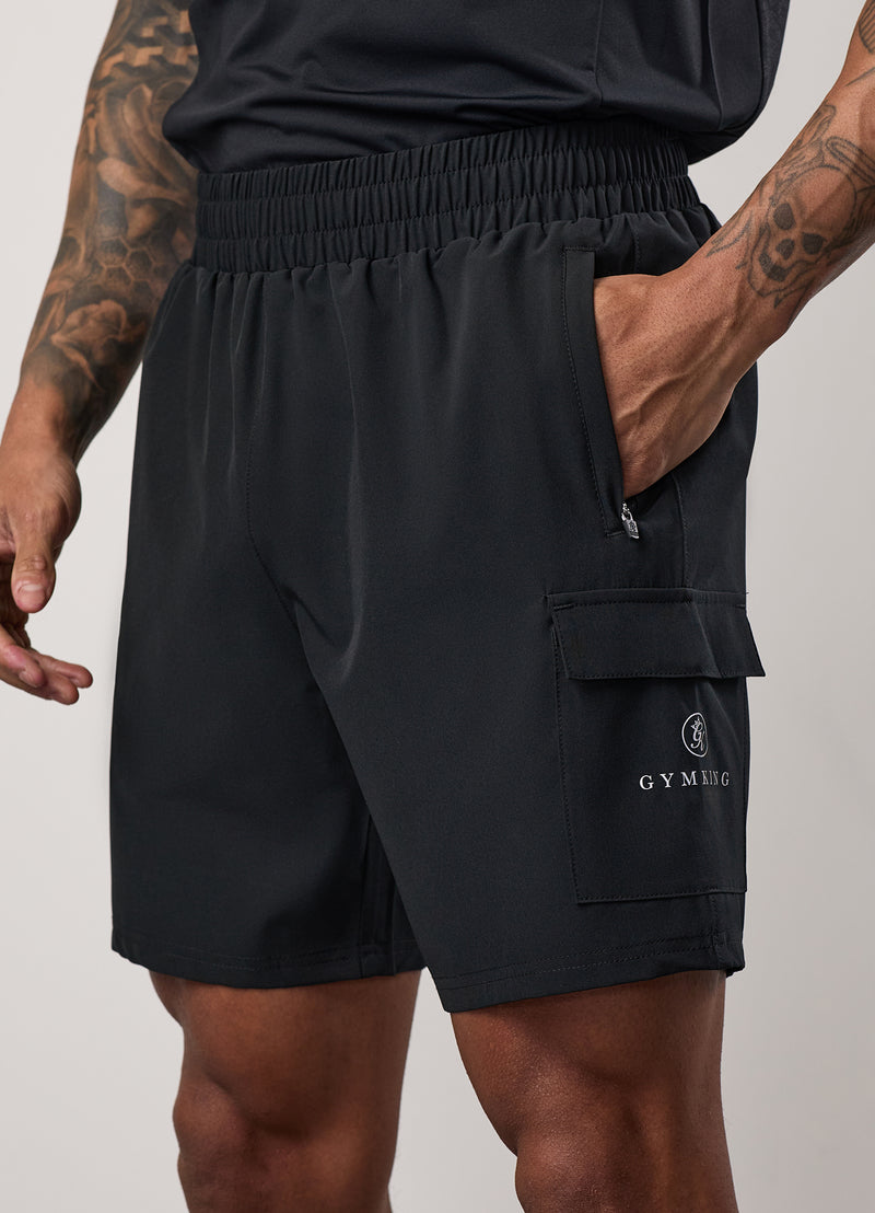 Gym King Pro Woven Short - Black