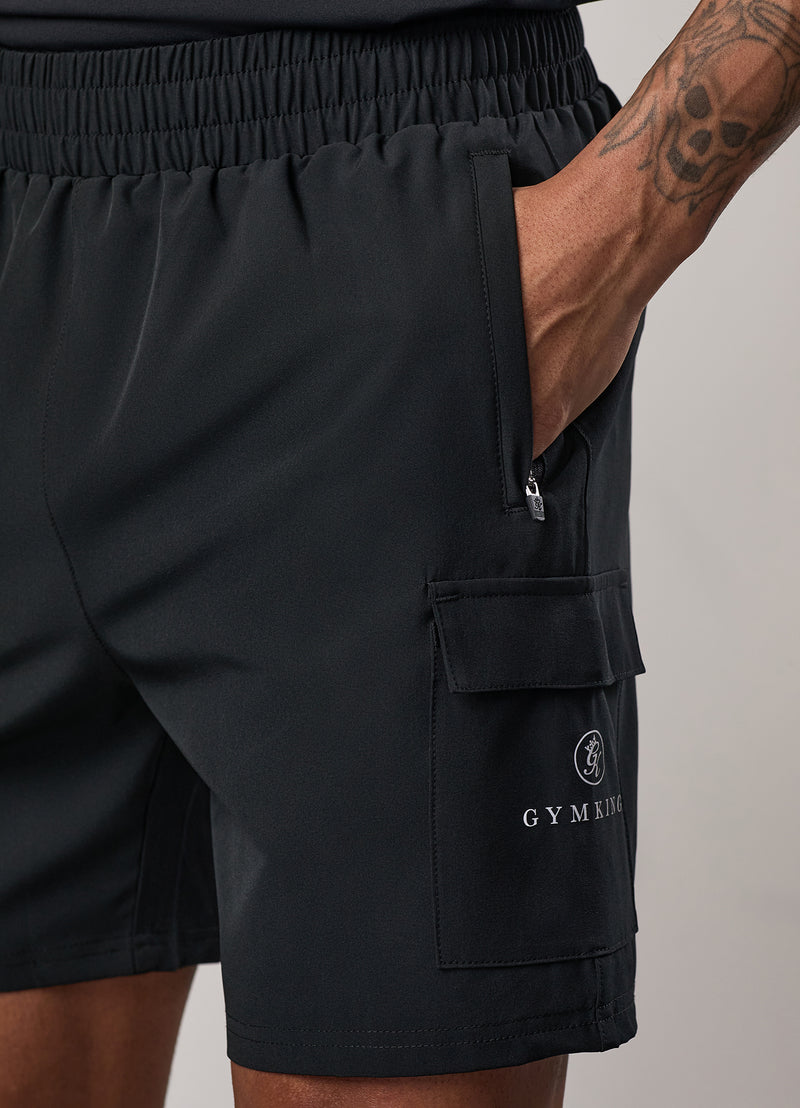 Gym King Pro Woven Short - Black