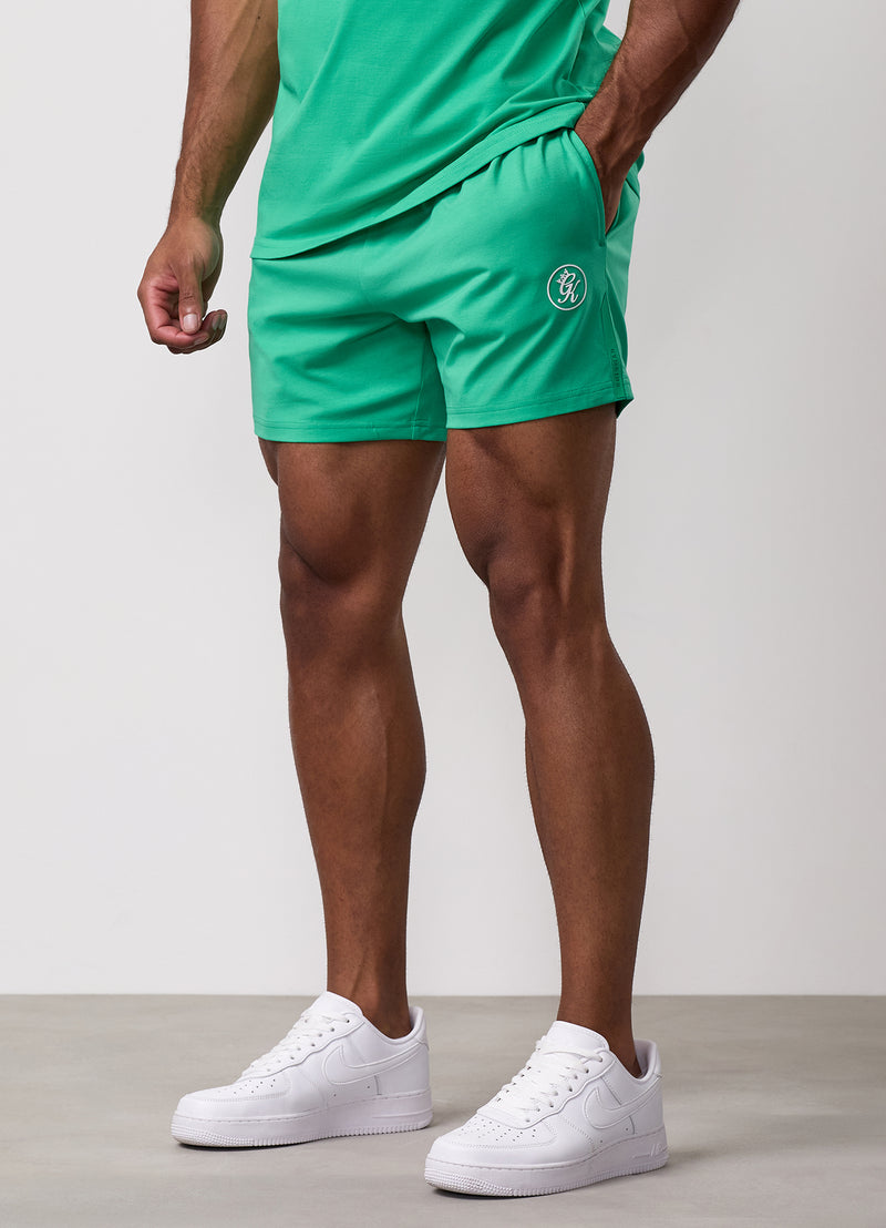 Gym King Pro Jersey Short - Apple Green