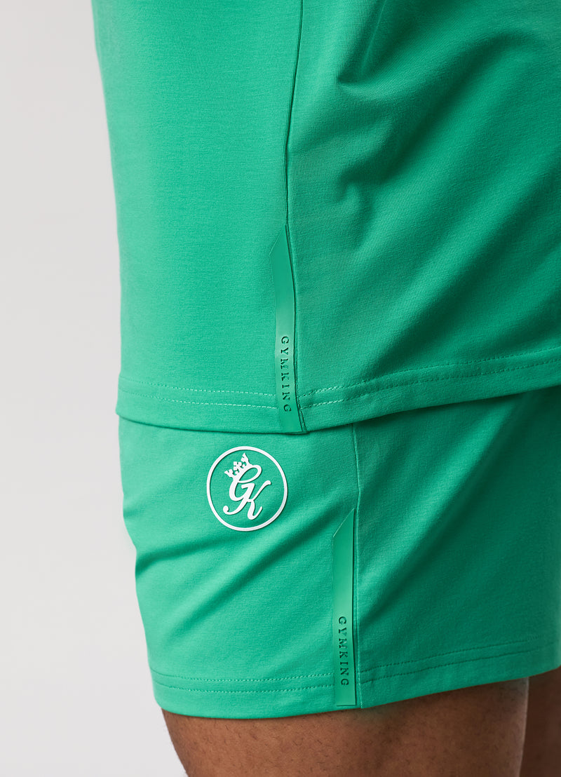 Gym King Pro Jersey Short - Apple Green
