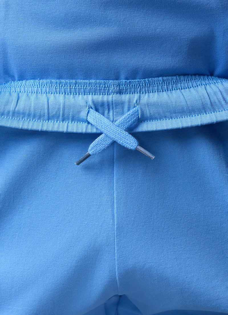 Gym King Pro Jersey Short - Azure Blue