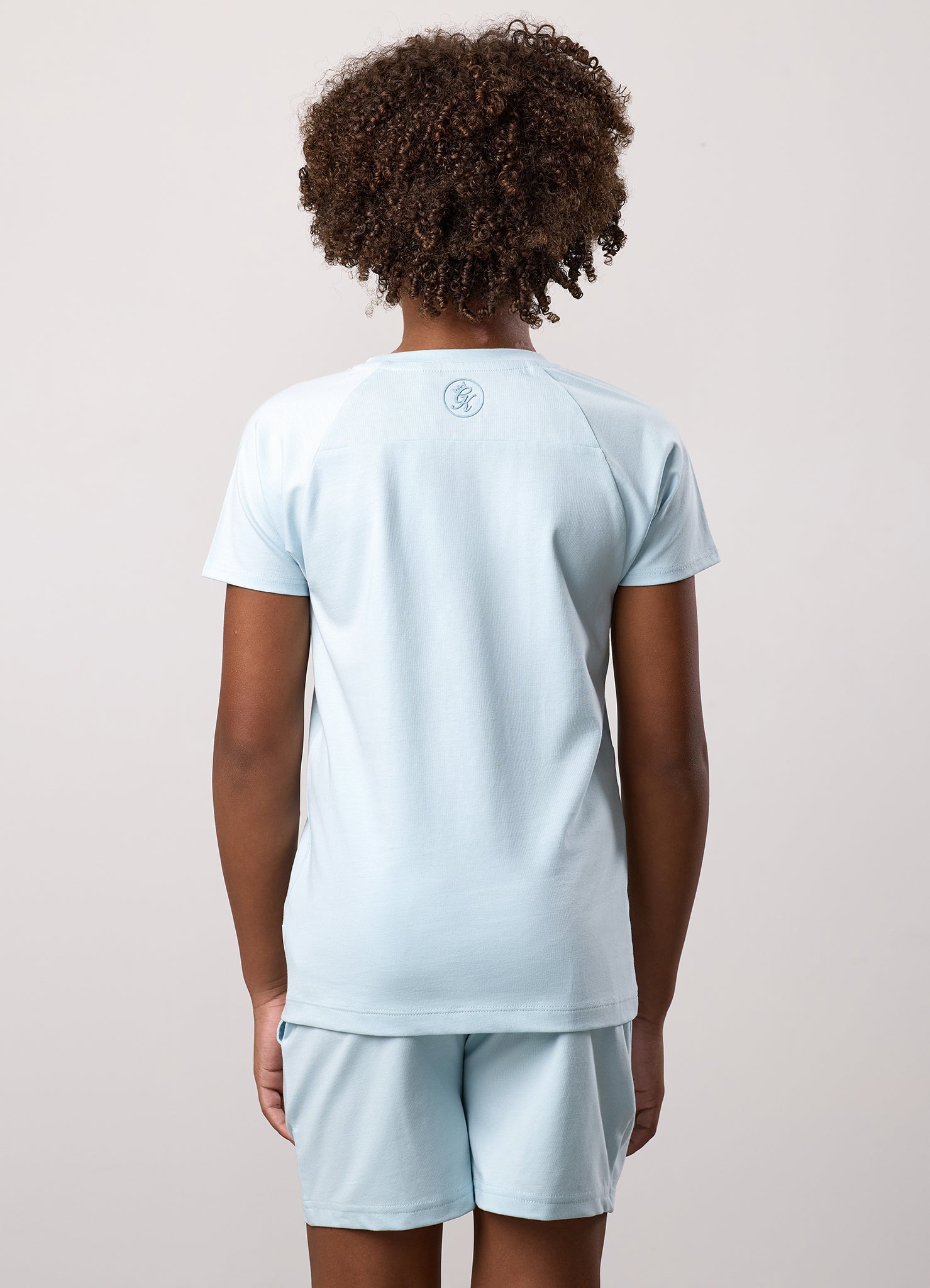 Gym King Kids Pro Tee - Blue Chalk