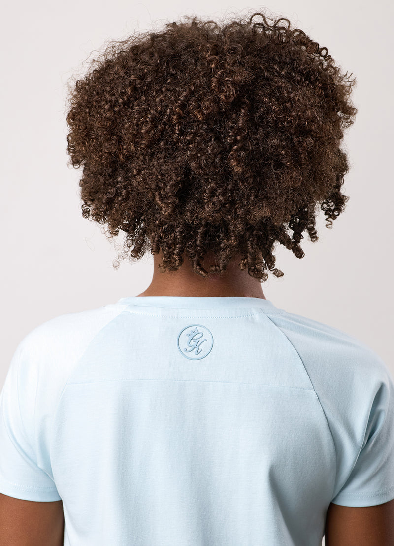 Gym King Kids Pro Tee - Blue Chalk