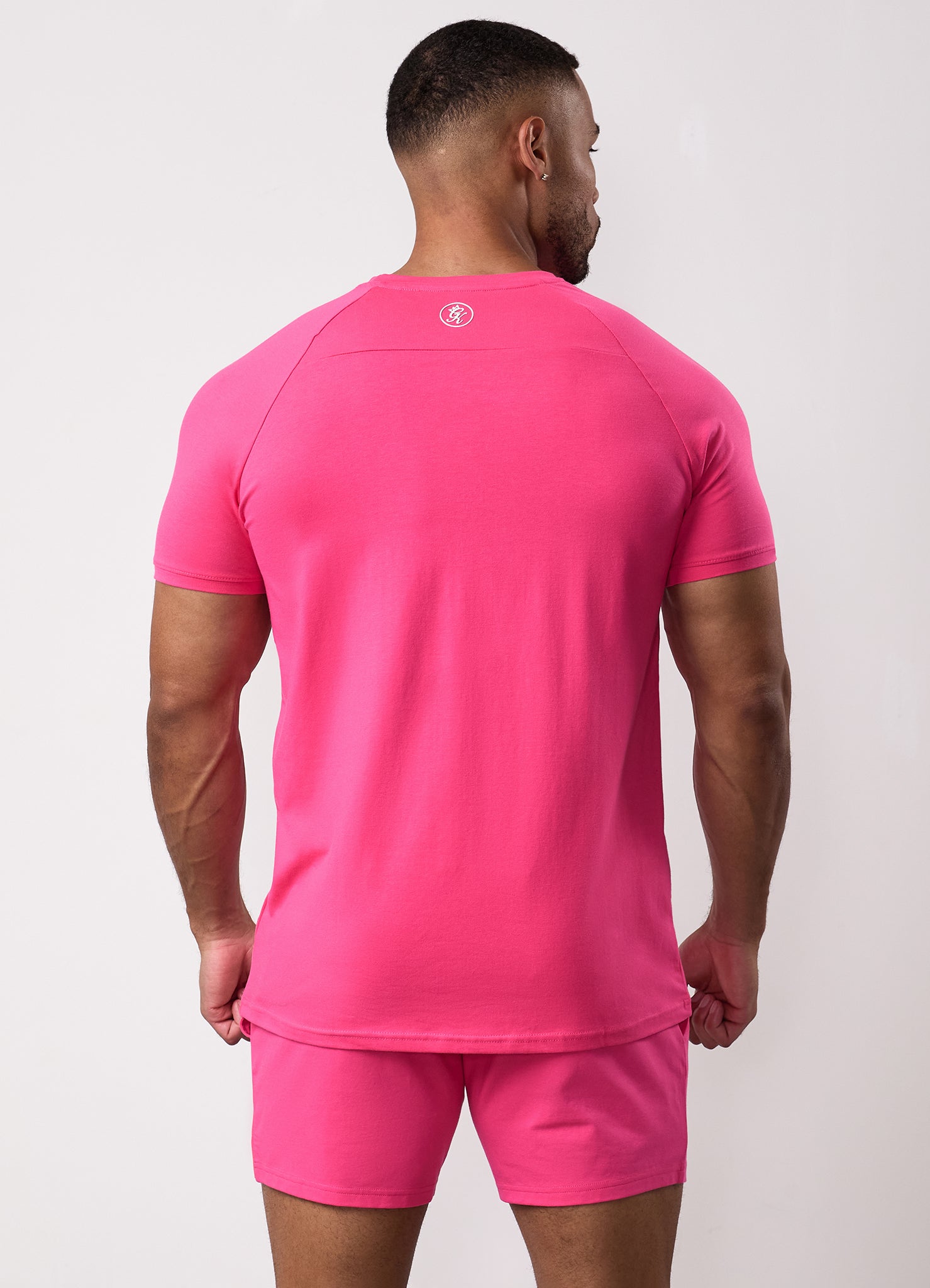 Gym King Pro Jersey Tee - Raspberry