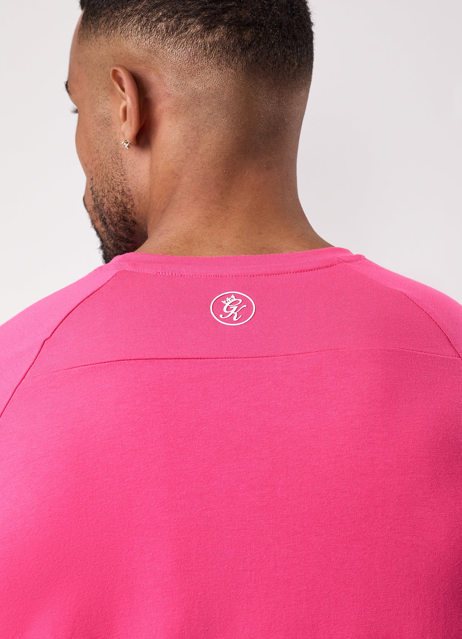 Gym King Pro Jersey Tee - Raspberry