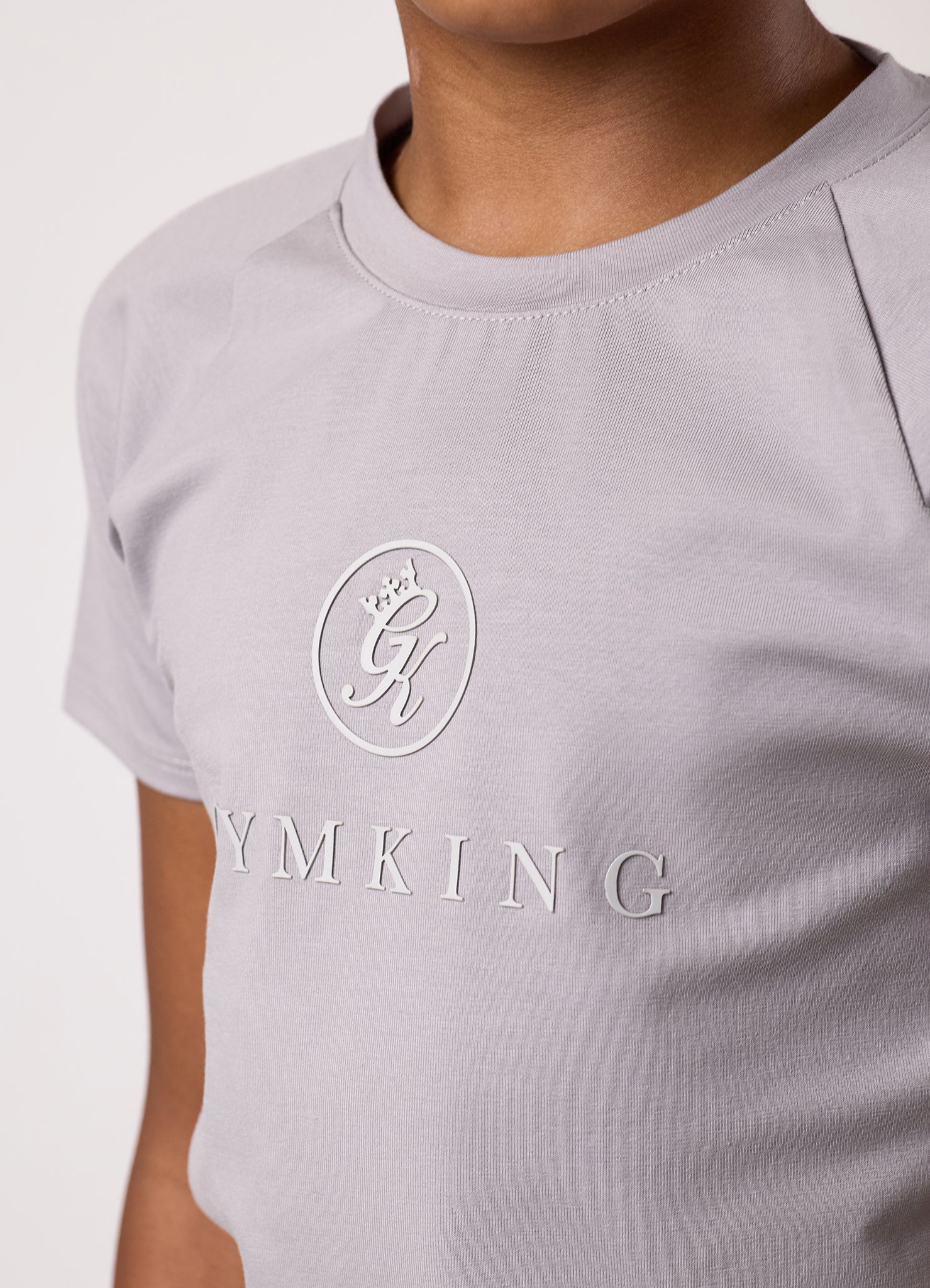 Gym King Kids Pro Tee - Urban Grey