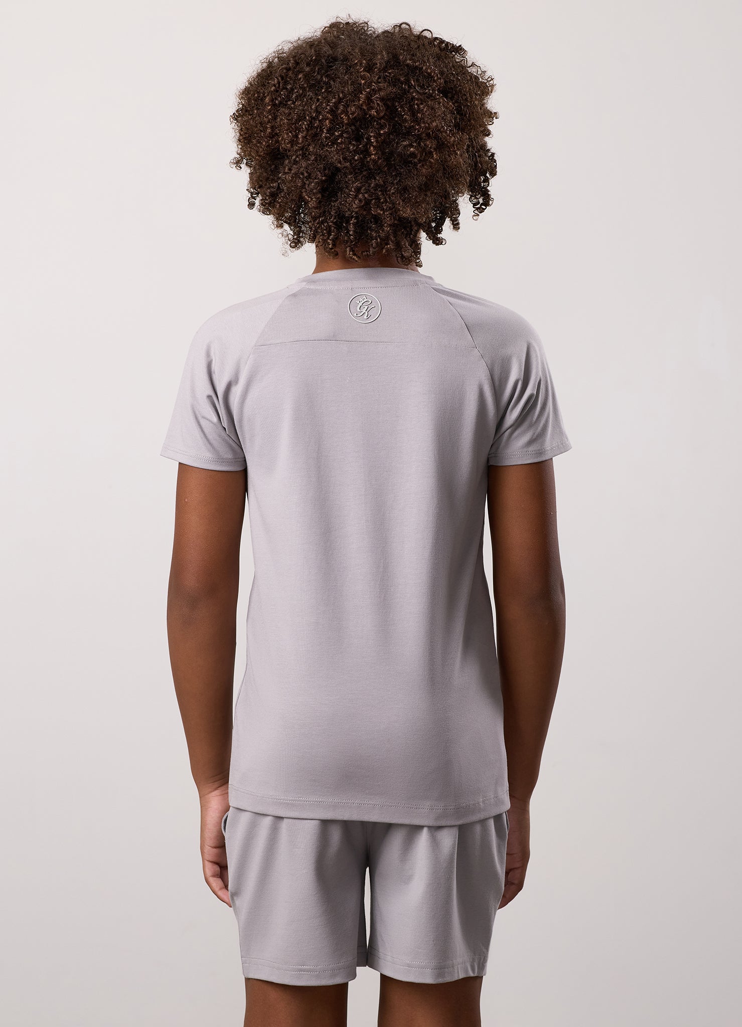 Gym King Kids Pro Tee - Urban Grey