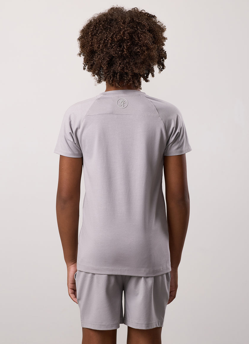 Gym King Kids Pro Tee - Urban Grey