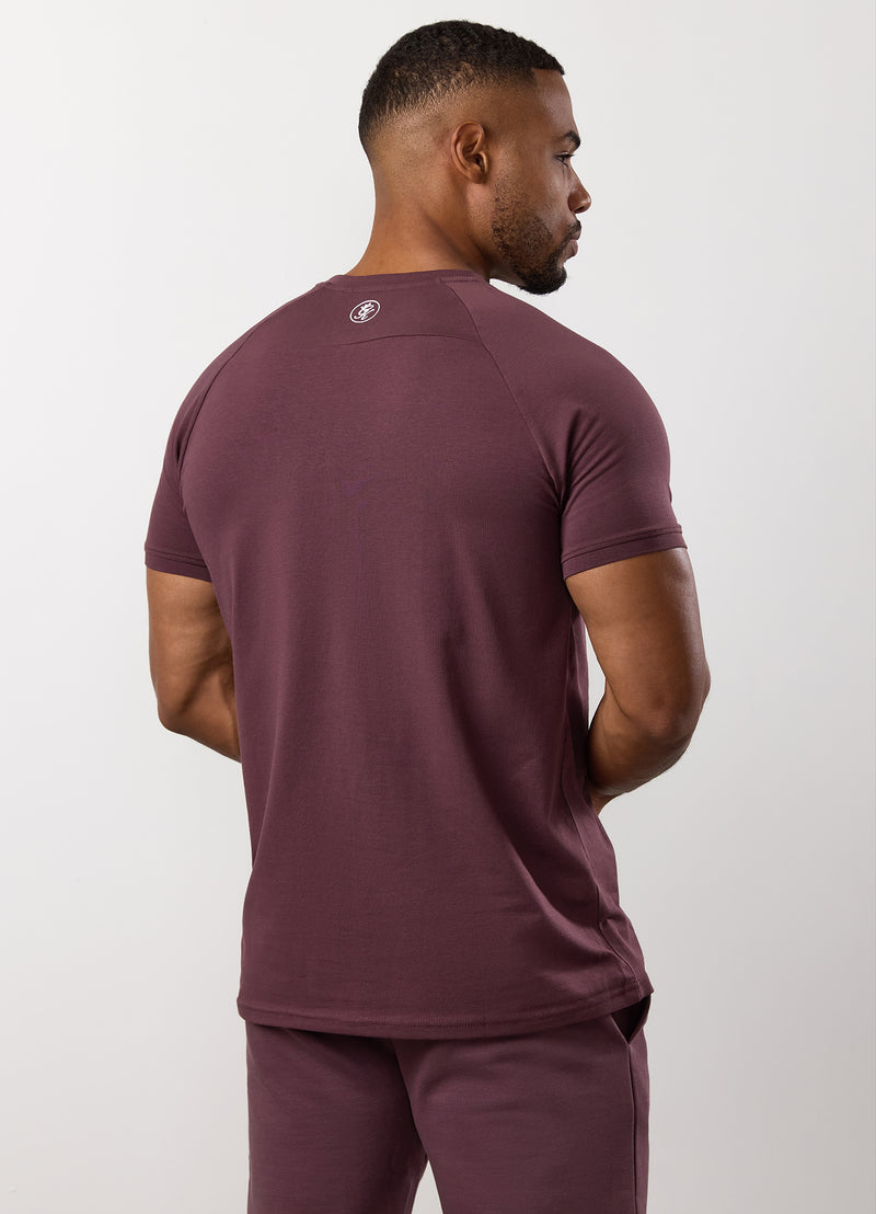 Gym King Pro Tee - Deep Plum