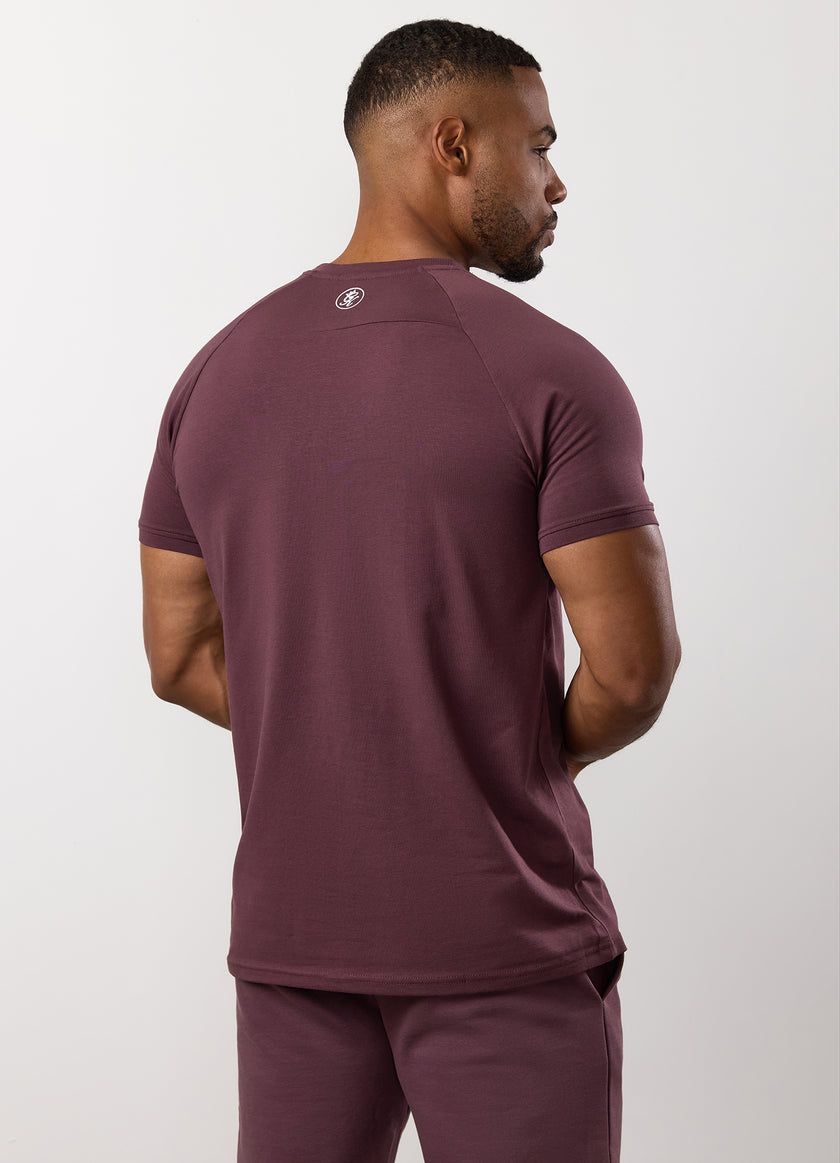 Gym King Pro Tee - Deep Plum