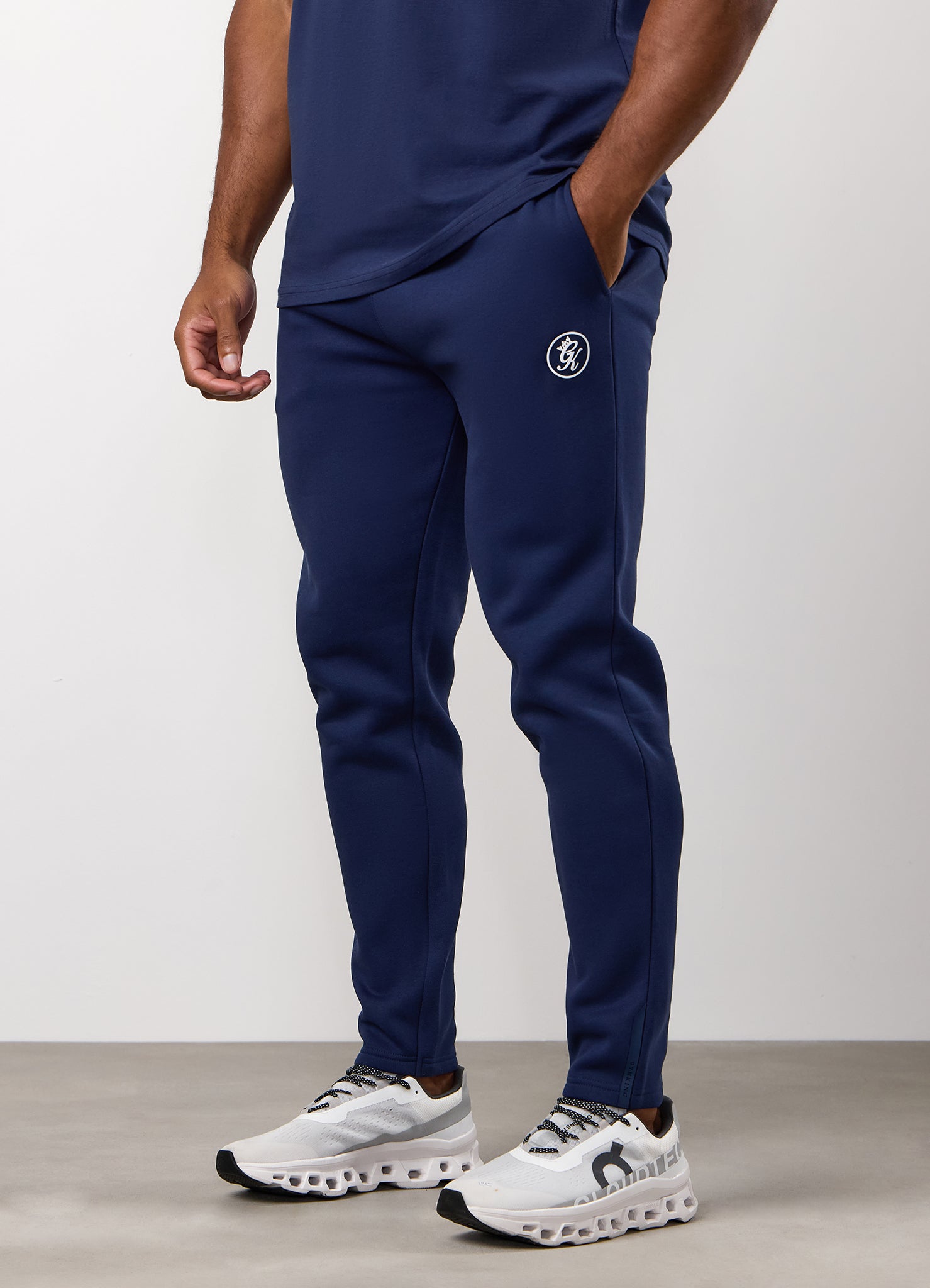 Gym King Pro Hood Tracksuit - Oxford Blue