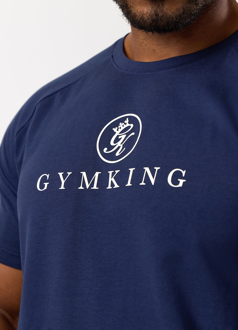 Gym King Pro Tee - Oxford Blue