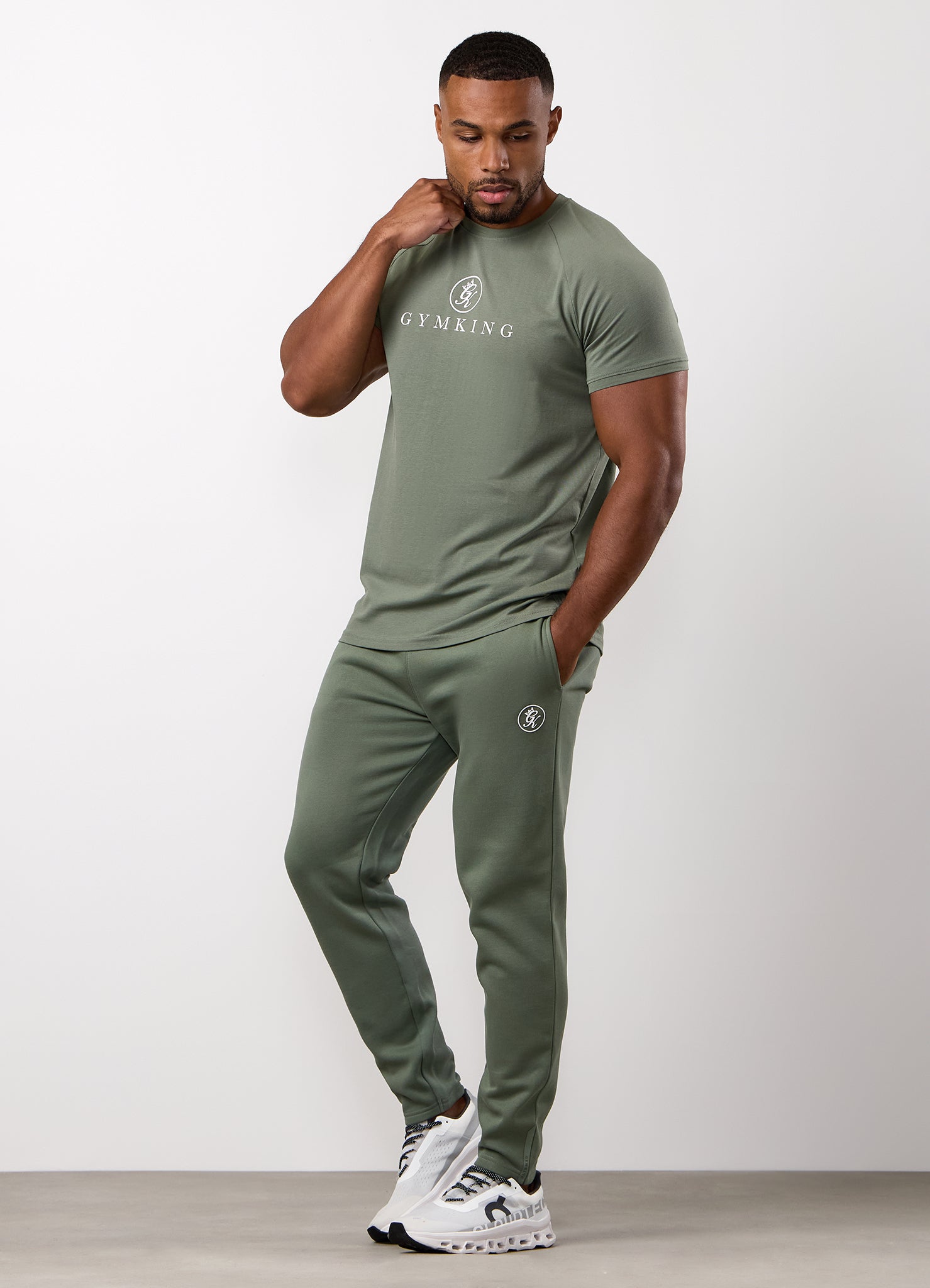 Gym King Pro Jogger - Sage Grey