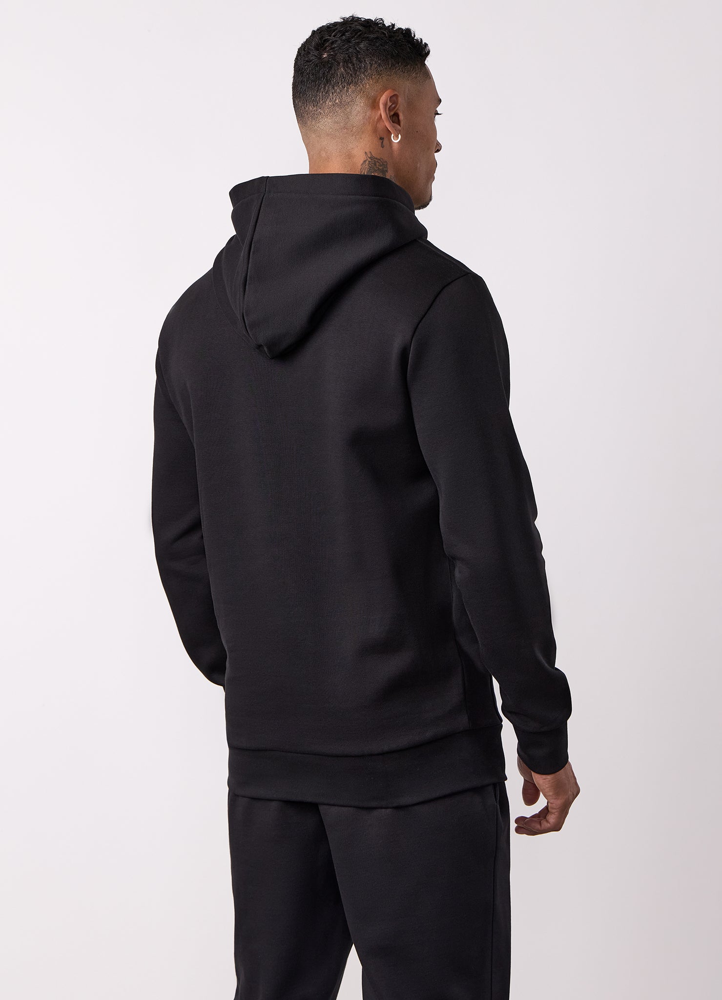 Gym King Pro V2 Hood Tracksuit - Black