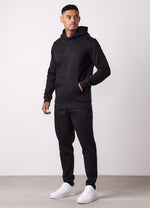 Gym King Pro V2 Hood Tracksuit - Black