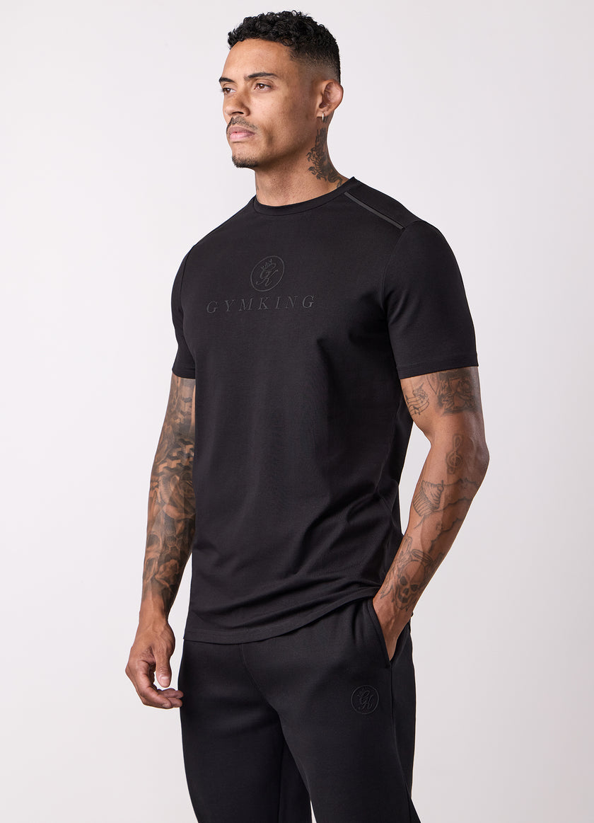 Gym King Pro V2 Tee - Black