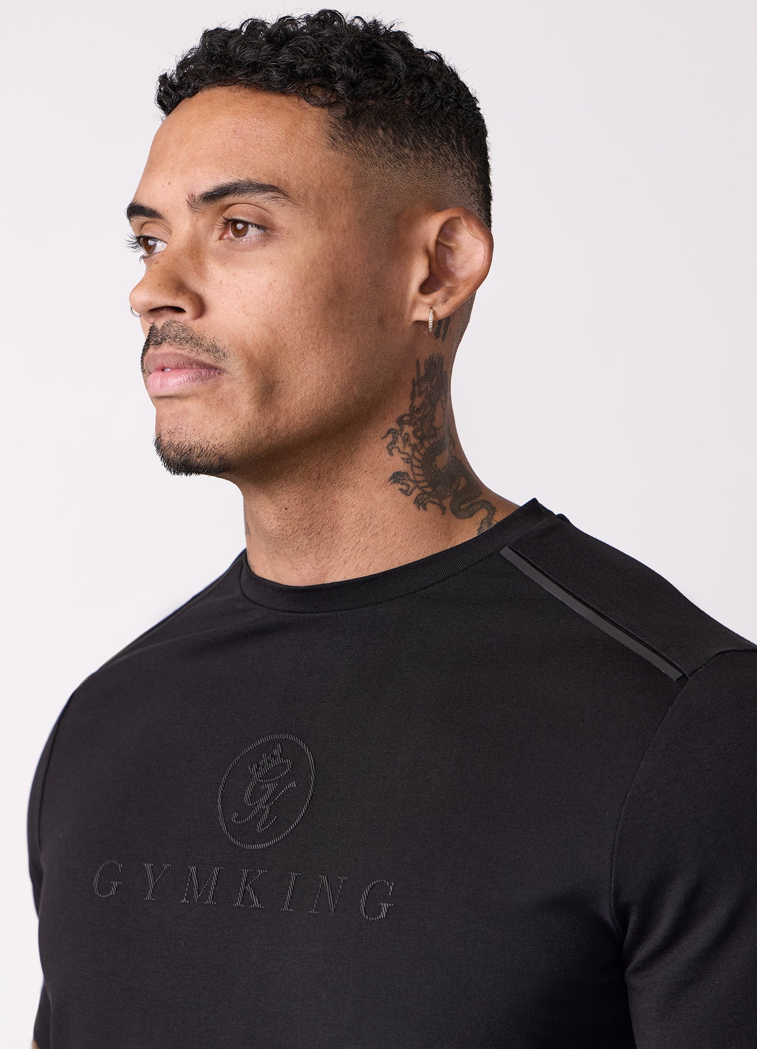 Gym King Pro V2 Tee - Black