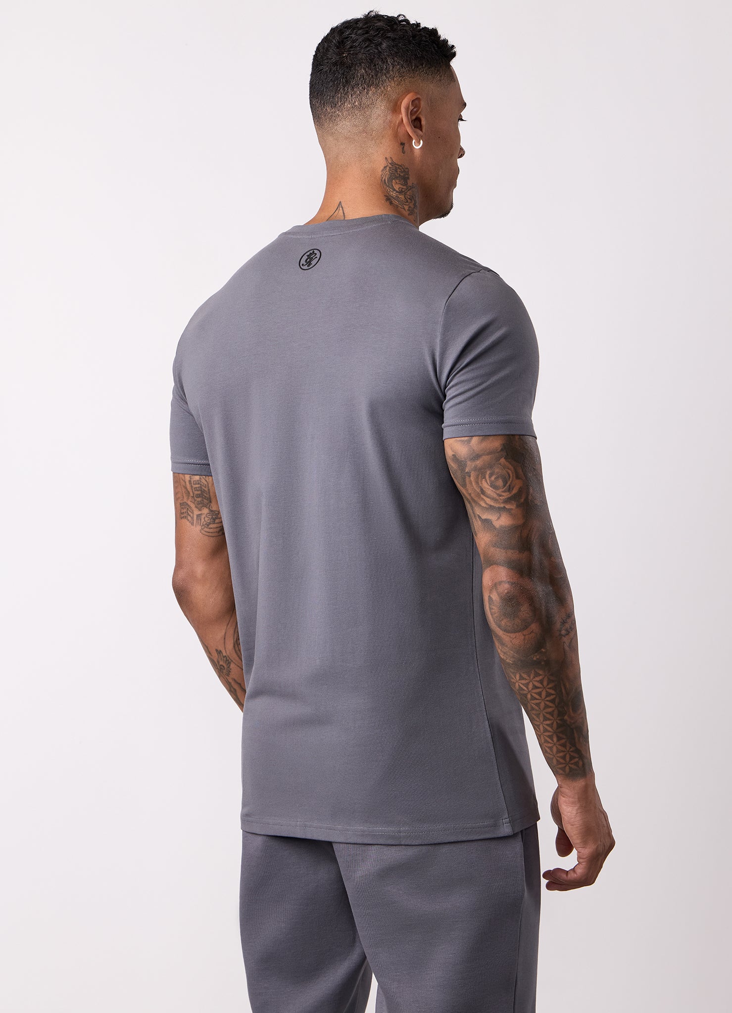 Gym King Pro V2 Tee - Gunmetal Grey