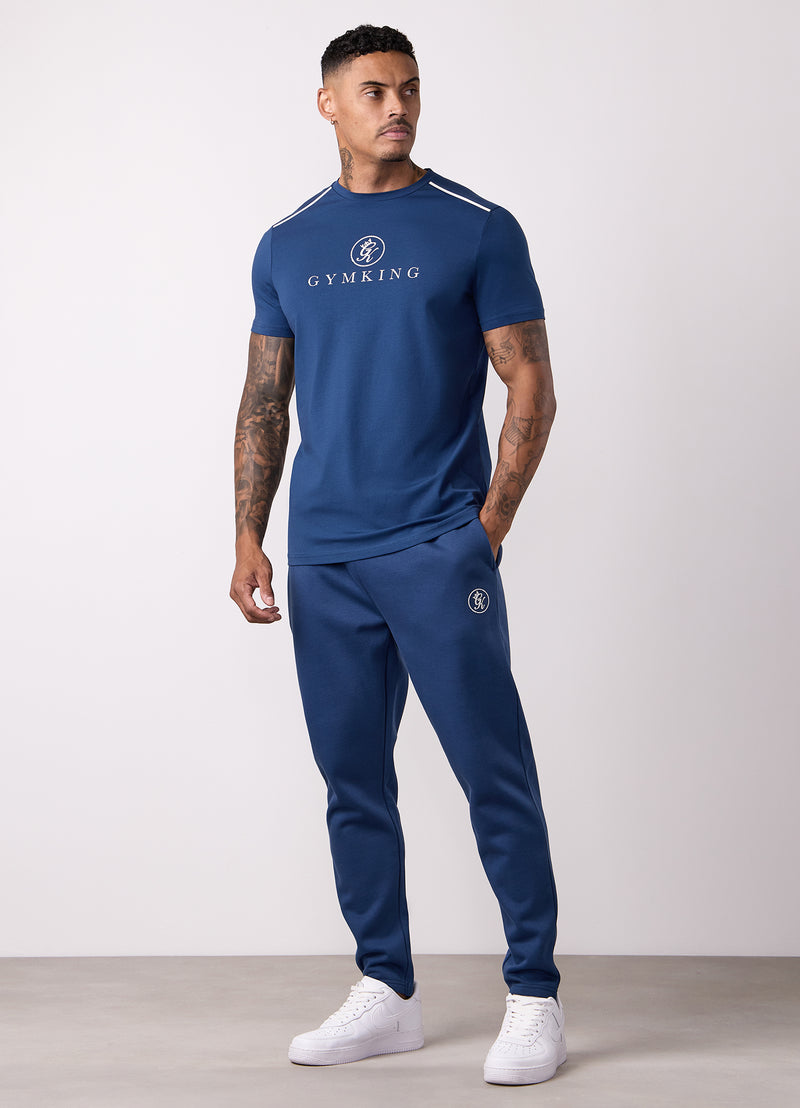 Gym King Pro V2 Tee - Moonlight Blue