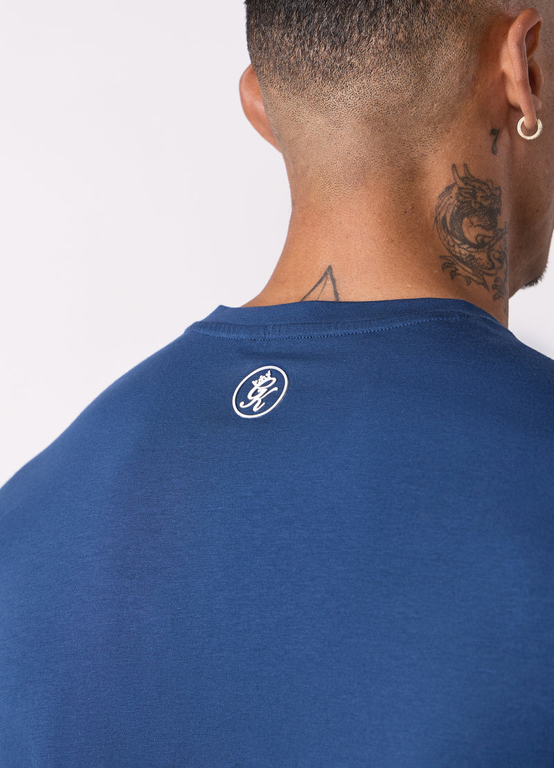 Gym King Pro V2 Tee - Moonlight Blue