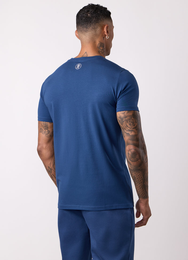 Gym King Pro V2 Tee - Moonlight Blue