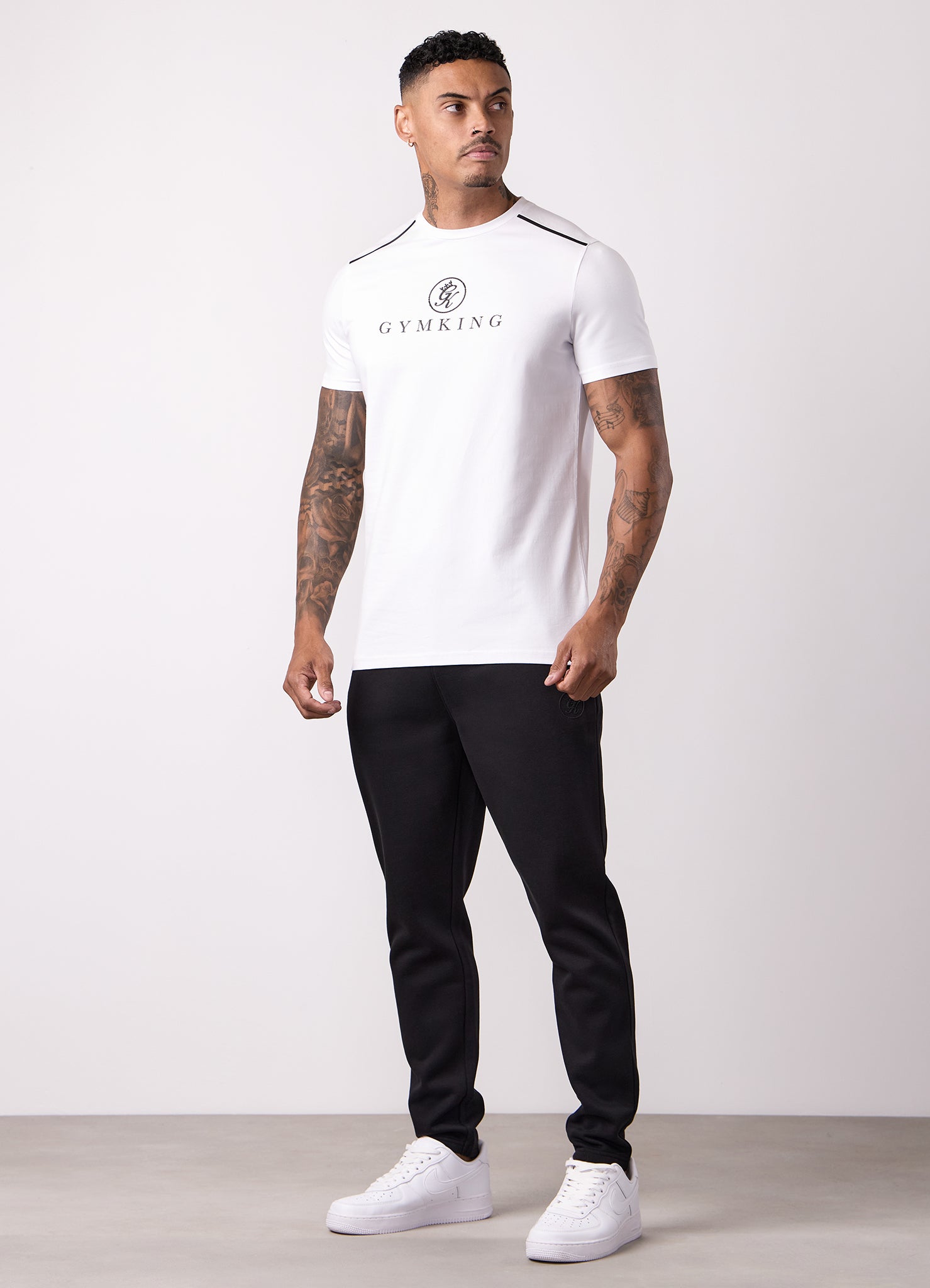 Gym King Pro V2 Tee - White