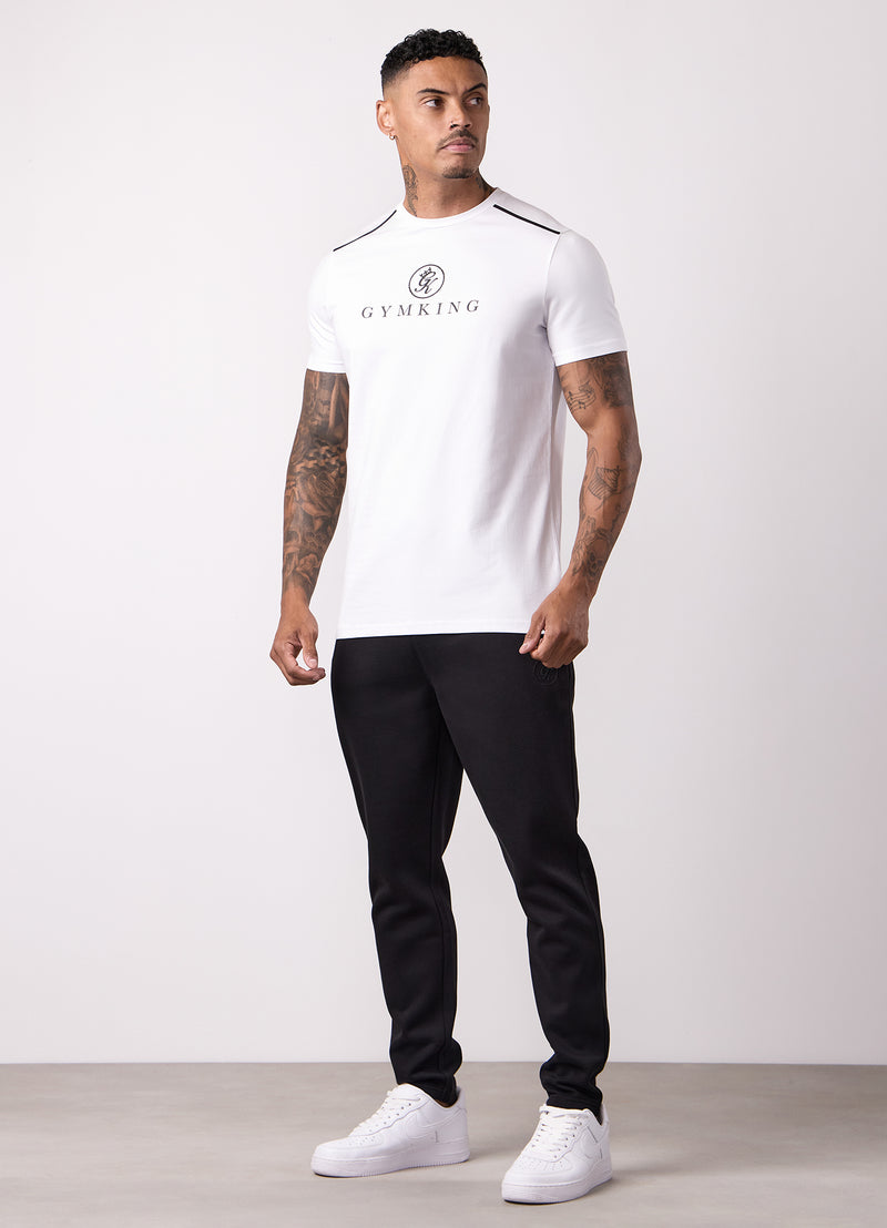 Gym King Pro V2 Tee - White