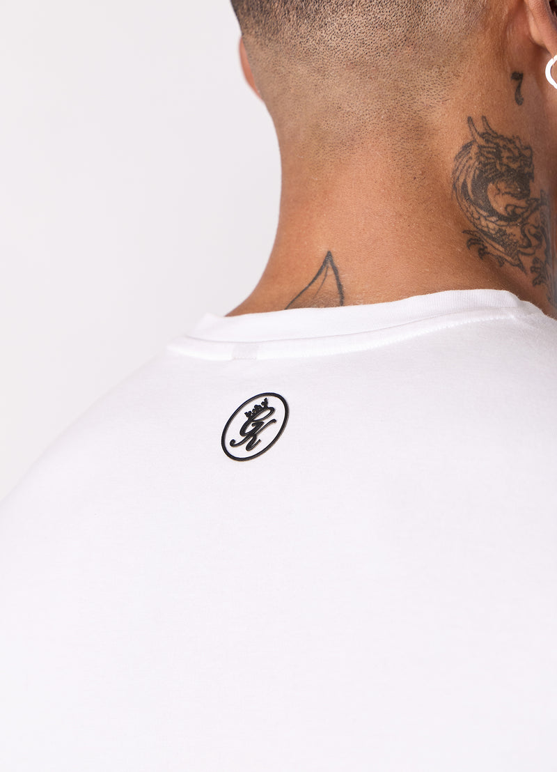 Gym King Pro V2 Tee - White