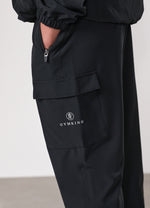 Gym King Kids Pro Woven Hood Tracksuit - Black