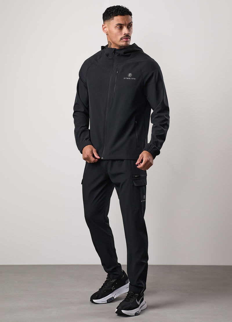 Gym King Pro Woven Hood - Black