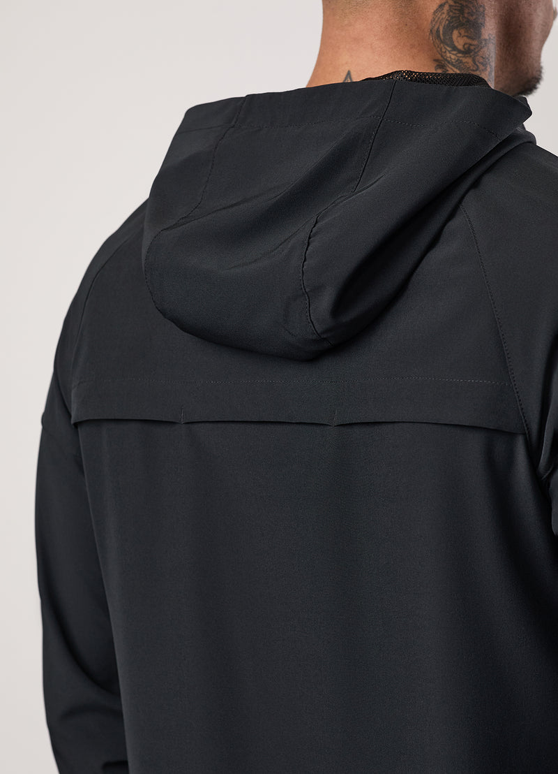 Gym King Pro Woven Hood - Black